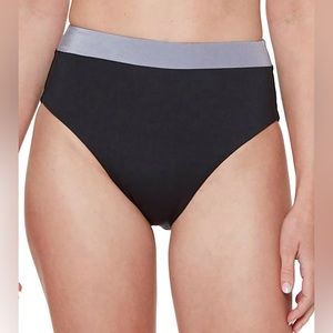NWT Sanctuary Flow Solids Colorblock High Leg Bikini Bottom